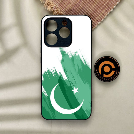 Realme 15T - Pakistani Flag Design 8 - Premium Metal Printed Soft Bumper Shock Proof Case