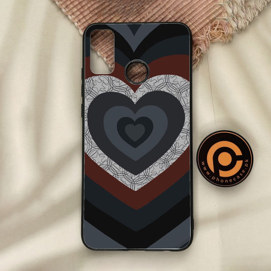 Honor 9X Lite - Heart 2.0 Design 7 - Premium Metal Printed Soft Bumper Shock Proof Case