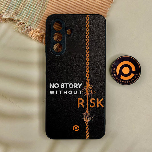 Samsung Galaxy A17 - The Risk Taker - Premium Metal Printed Soft Bumper Shock Proof Case