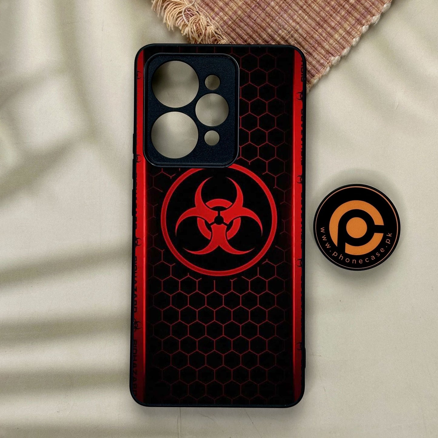 Realme 15 Pro - Biohazard Design 5 - Premium Metal Printed Soft Bumper Shock Proof Case