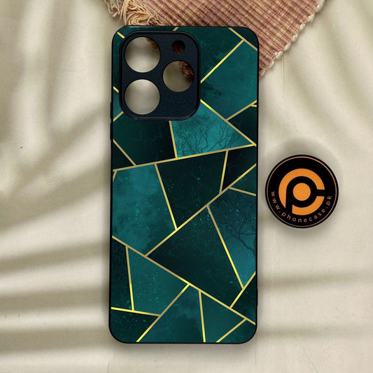 Realme Note 70 - Geometric Design 1 - Premium Metal Printed Soft Bumper Shock Proof Case