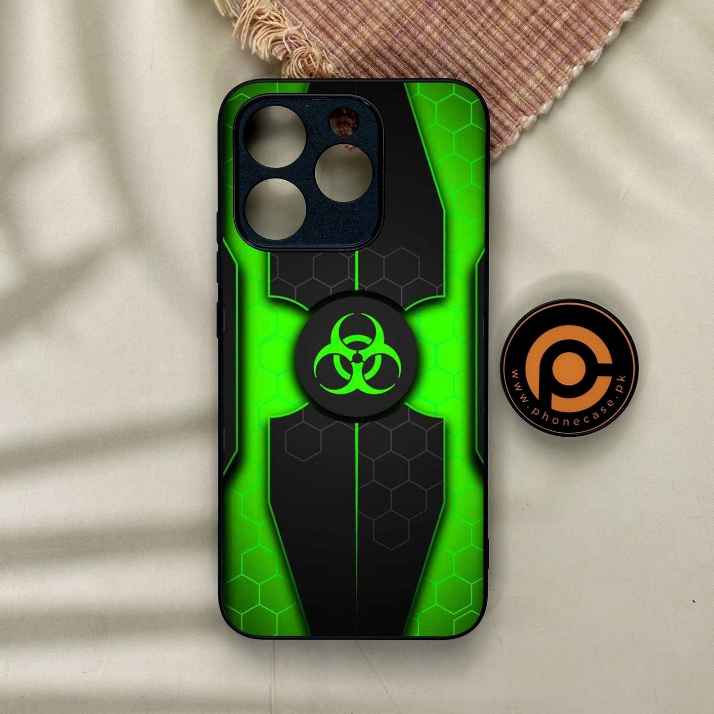 Realme 15T - Biohazard Design 3 - Premium Metal Printed Soft Bumper Shock Proof Case