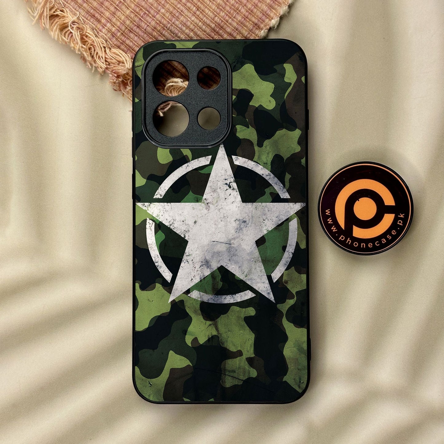 OnePlus 13T - Ndcom - Premium Metal Printed Soft Bumper Shock Proof Case