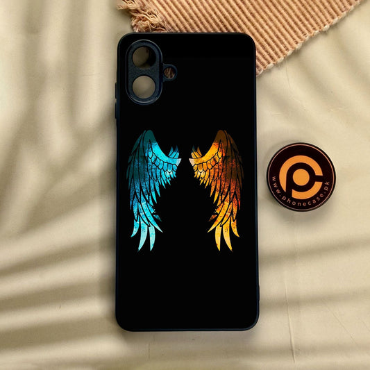 Samsung Galaxy A07 - Angel 2.0 Design 8 - Premium Metal Printed Soft Bumper Shock Proof Case