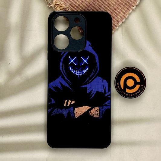 Realme Note 70 - Anonymous 2.0 Design 10 - Premium Metal Printed Soft Bumper Shock Proof Case