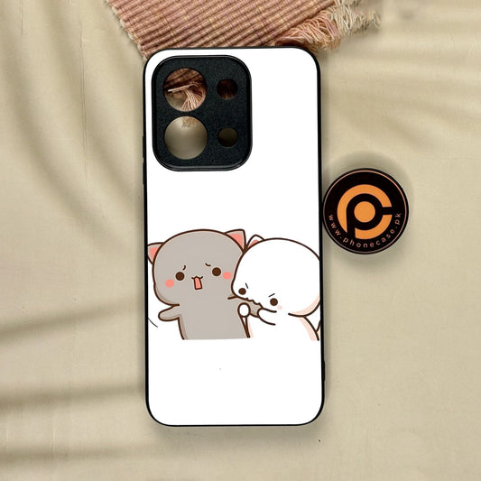 Xiaomi Redmi 15C - Cute Bubu Dudu Design 9 - Premium Metal Printed Soft Bumper Shock Proof Case