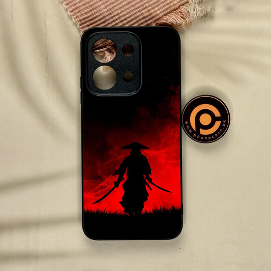 Xiaomi Redmi 15C - Ninja Design 1 - Premium Metal Printed Soft Bumper Shock Proof Case