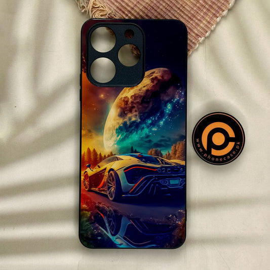 Realme Note 70 - Racing Design 5 - Premium Metal Printed Soft Bumper Shock Proof Case