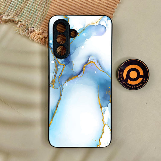 Samsung Galaxy A17 - Blue 2.0 Design 6 - Premium Metal Printed Soft Bumper Shock Proof Case