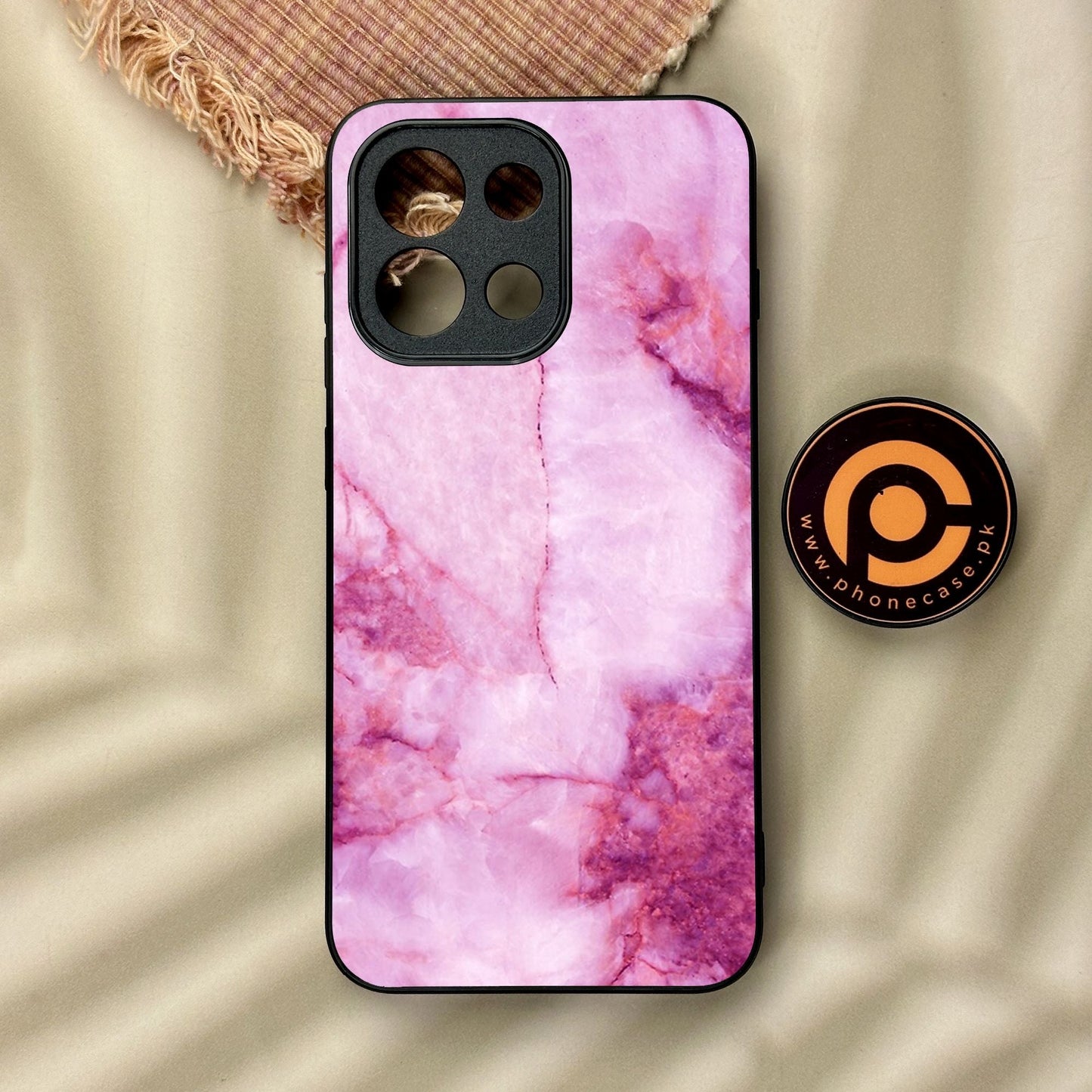 OnePlus 13T - Pink Design 5 - Premium Metal Printed Soft Bumper Shock Proof Case