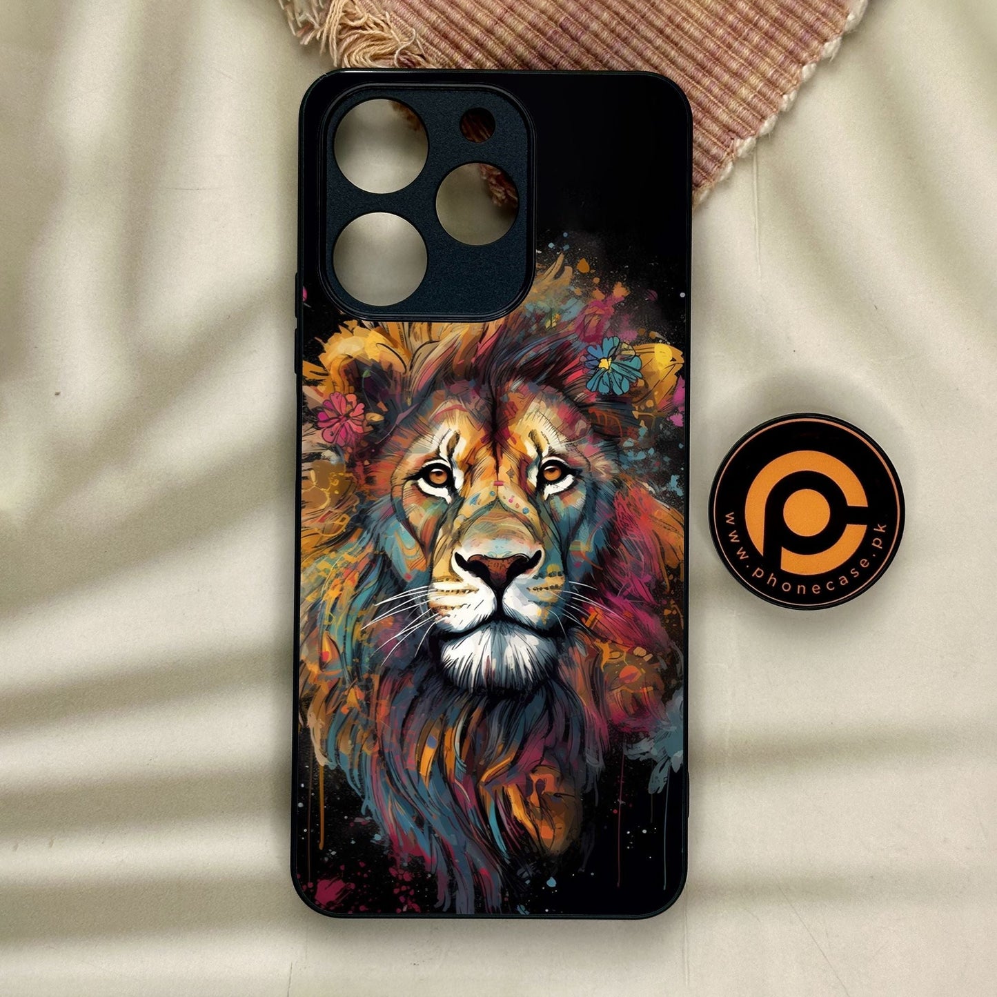 Realme Note 70 - Tiger 2.0 Design 10 - Premium Metal Printed Soft Bumper Shock Proof Case