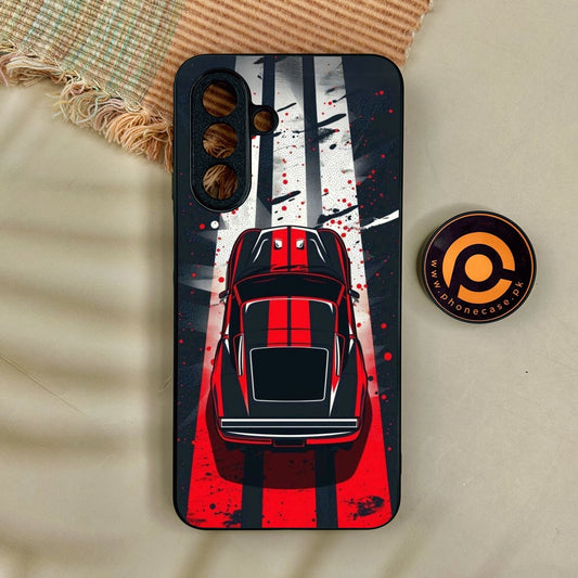 Samsung Galaxy A17 - Top-Down Track - Premium Metal Printed Soft Bumper Shock Proof Case