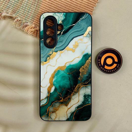 Samsung Galaxy A17 - Liquid Design 3 - Premium Metal Printed Soft Bumper Shock Proof Case