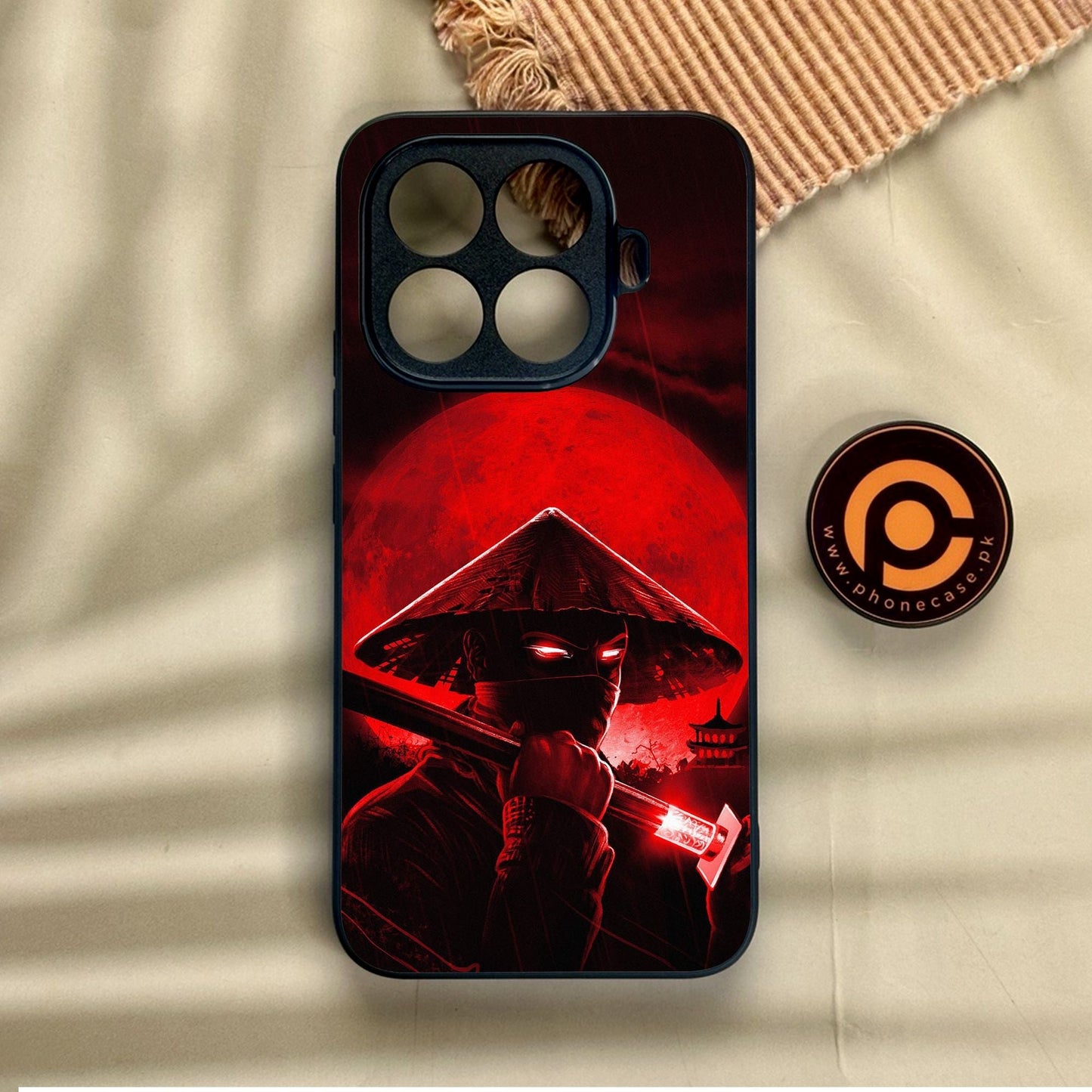 Xiaomi 15T Pro - Ninja Design 2 - Premium Metal Printed Soft Bumper Shock Proof Case