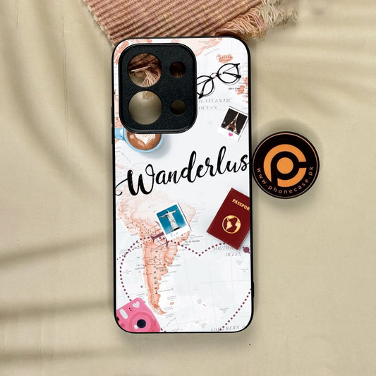 Xiaomi Redmi 15C - World Journey - Premium Metal Printed Soft Bumper Shock Proof Case