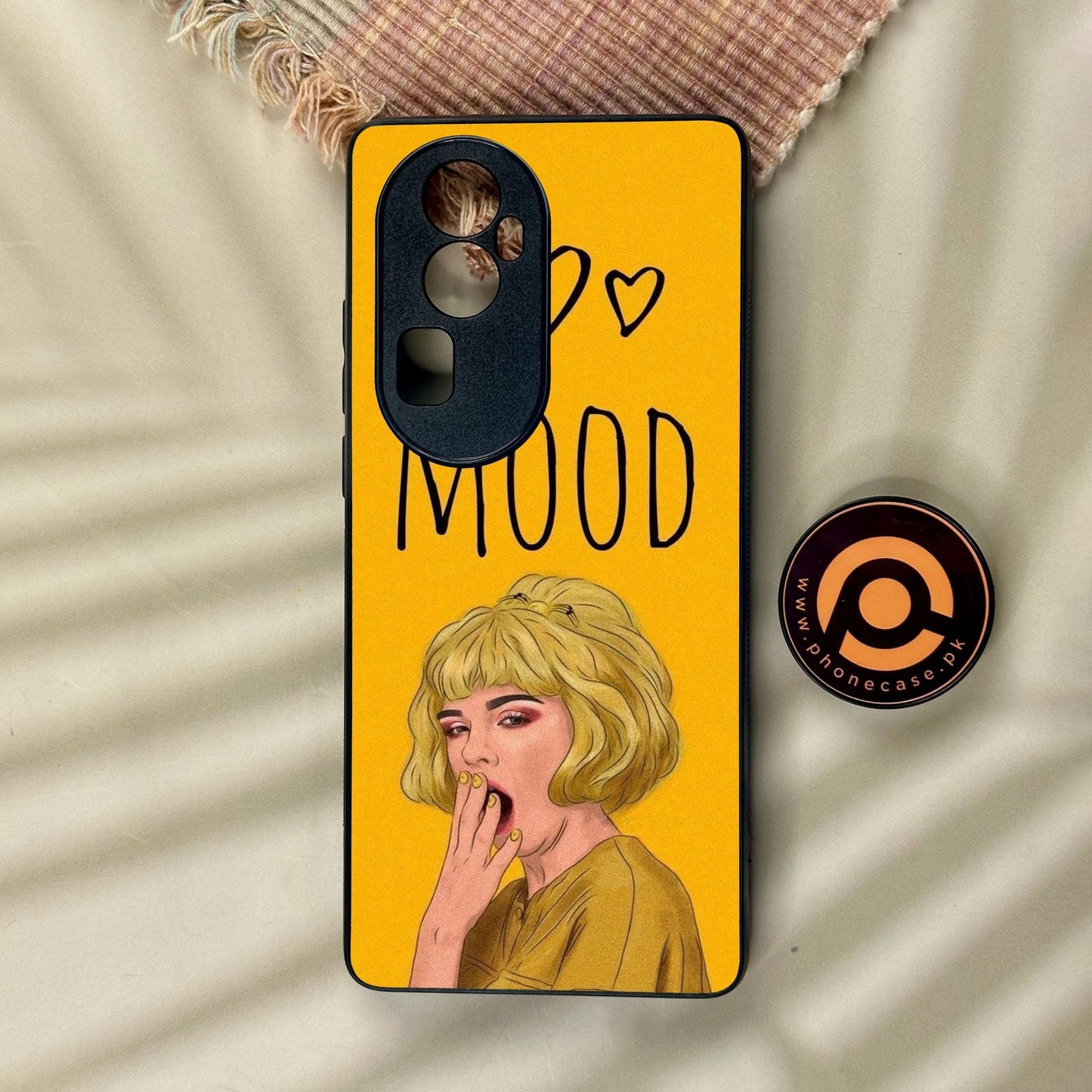 Oppo Reno 10 Pro Plus - Anime Girls Design 5 - Premium Metal Printed Soft Bumper Shock Proof Case