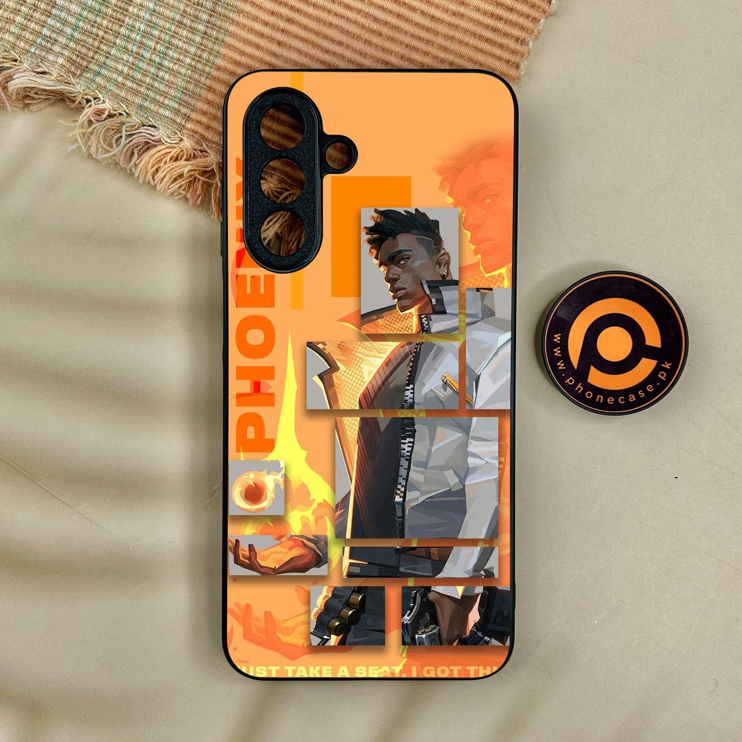 Samsung Galaxy A17 - Battle-Ready Design 9 - Premium Metal Printed Soft Bumper Shock Proof Case