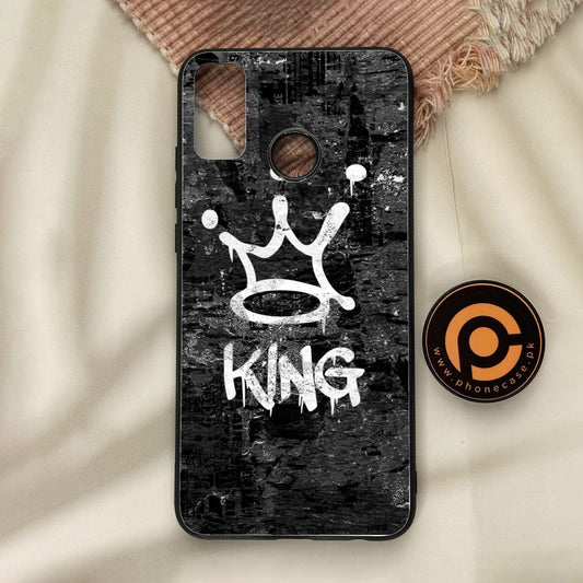 Honor 9X Lite - King Design 8 - Premium Metal Printed Soft Bumper Shock Proof Case