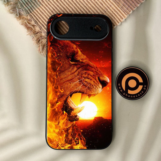 iPhone Air - Tiger Design 1 - Premium Metal Printed Soft Bumper Shock Proof Case