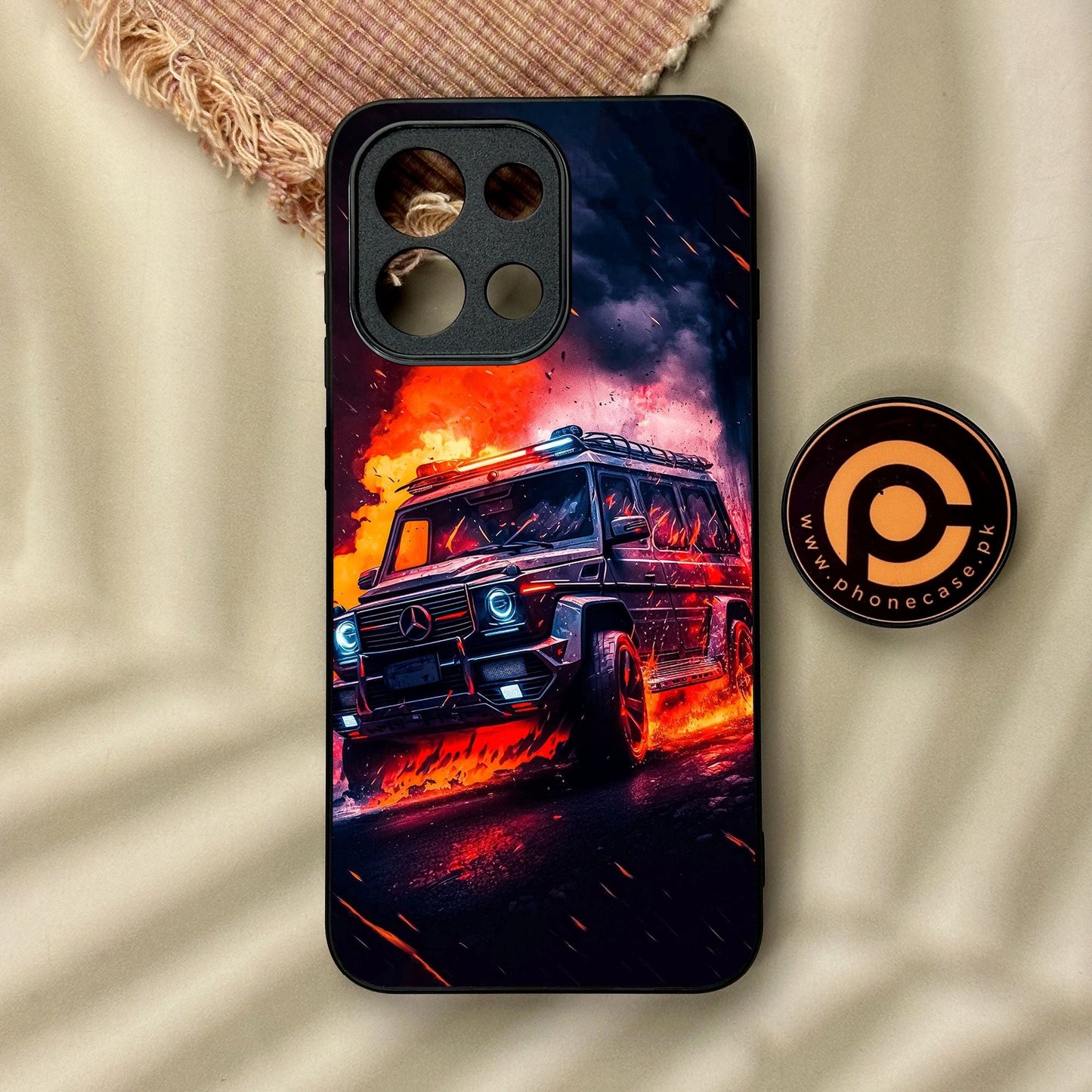 OnePlus 13T - Racing Design 2 - Premium Metal Printed Soft Bumper Shock Proof Case