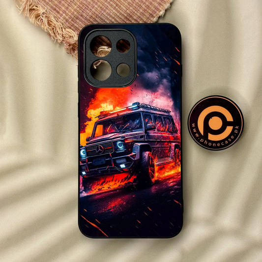 OnePlus 13T - Racing Design 2 - Premium Metal Printed Soft Bumper Shock Proof Case