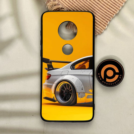 Motorola Moto G7 - M3 Gt2 Racing Car - Premium Metal Printed Soft Bumper Shock Proof Case