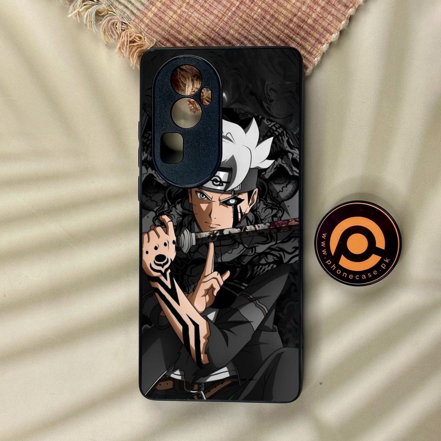 Oppo Reno 10 Pro Plus - Anime 2.0 Design 1 - Premium Metal Printed Soft Bumper Shock Proof Case