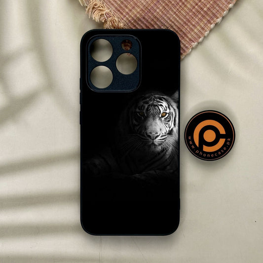 Realme 15T - Tiger Design 10 - Premium Metal Printed Soft Bumper Shock Proof Case