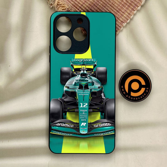 Realme Note 70 - Formula 1 Design 6 - Premium Metal Printed Soft Bumper Shock Proof Case