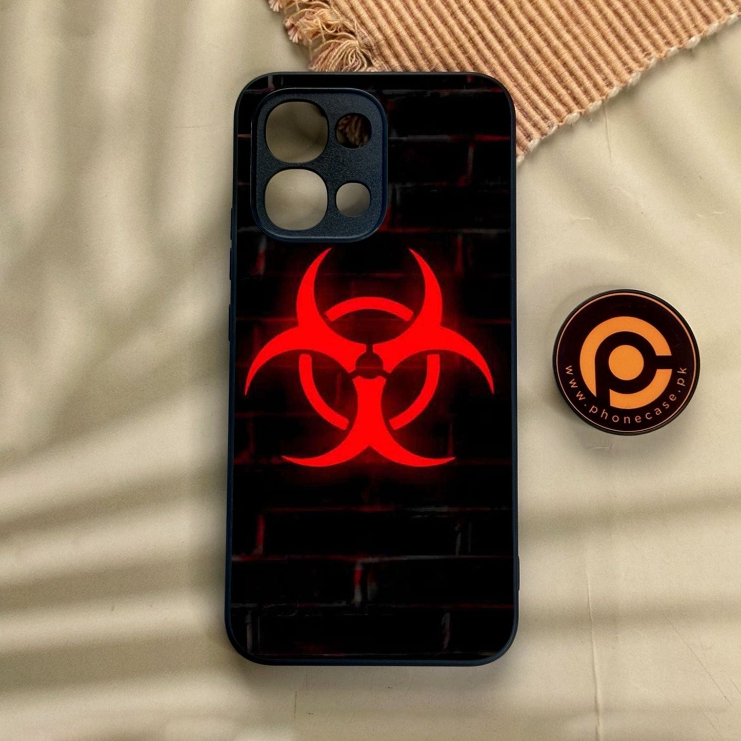 Oppo A6 Pro - Biohazard Design 6 - Premium Metal Printed Soft Bumper Shock Proof Case