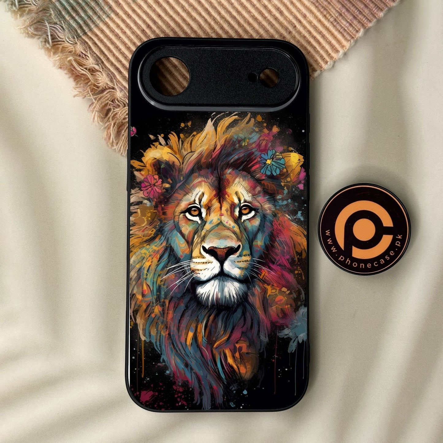 iPhone Air - Tiger 2.0 Design 10 - Premium Metal Printed Soft Bumper Shock Proof Case