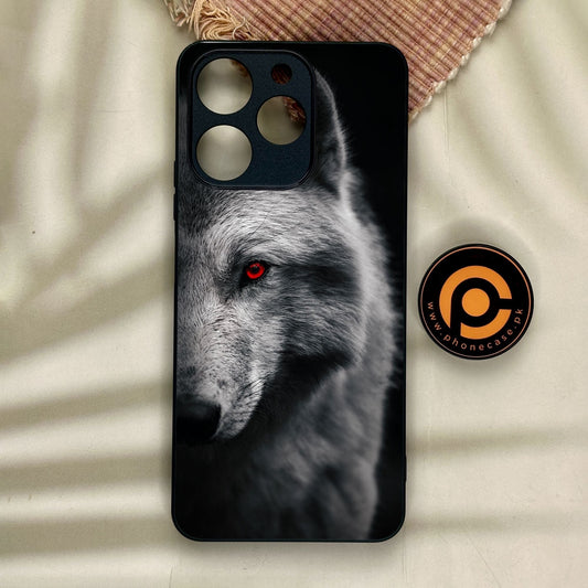 Realme Note 70 - Wolf Design 10 - Premium Metal Printed Soft Bumper Shock Proof Case