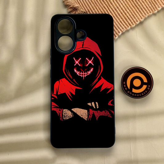 Vivo V60 Lite  - Anonymous 2.0 Design 5 - Premium Metal Printed Soft Bumper Shock Proof Case