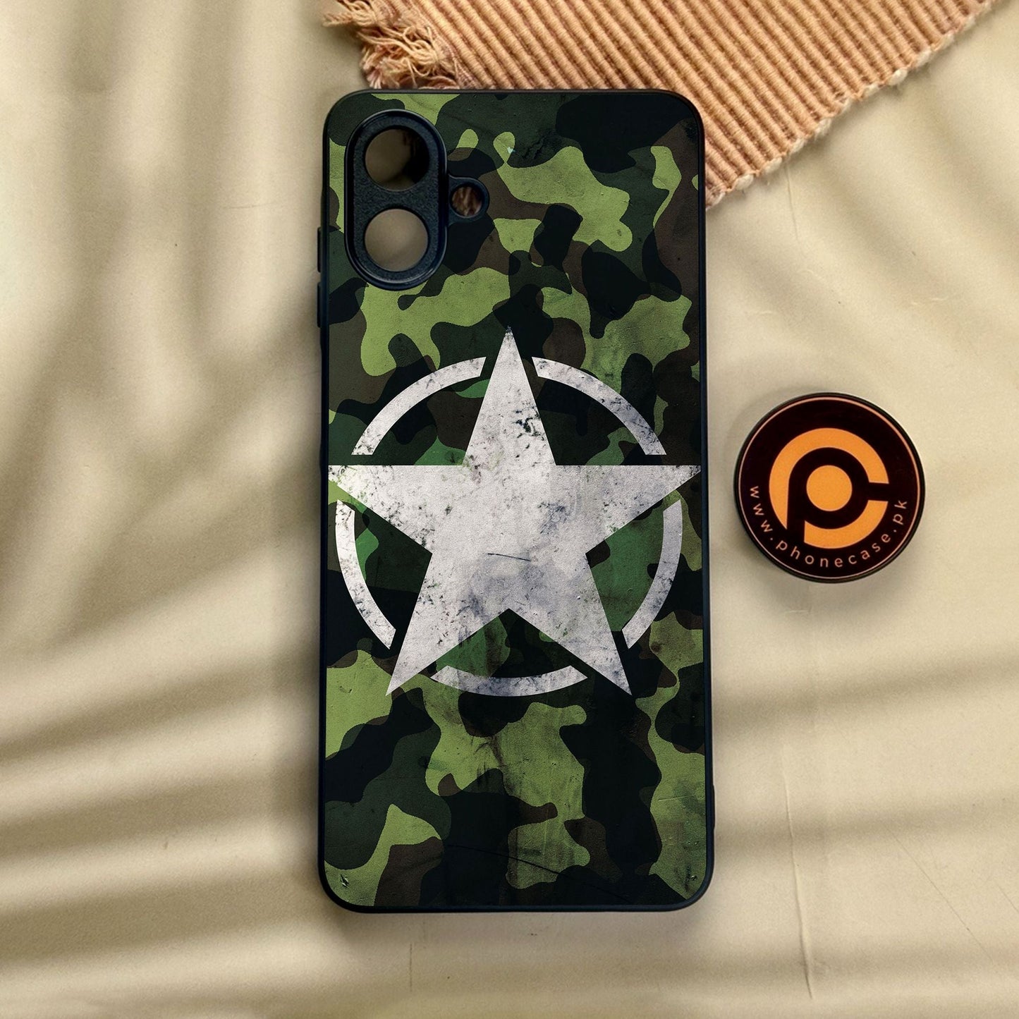 Samsung Galaxy A07 - Ndcom - Premium Metal Printed Soft Bumper Shock Proof Case