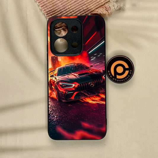 Xiaomi Redmi 15C - Racing Series 2.0 Design 8 - Premium Metal Printed Soft Bumper Shock Proof Case