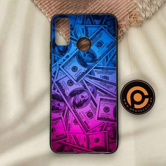 Honor 9X Lite - Dollar Design 3 - Premium Metal Printed Soft Bumper Shock Proof Case