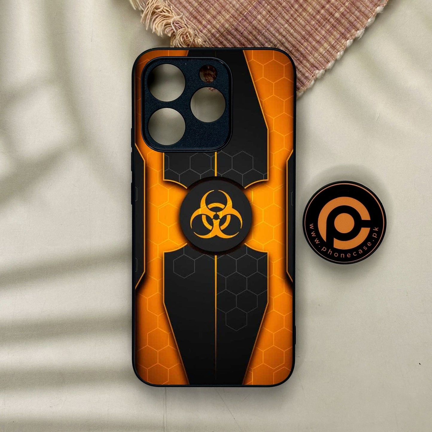 Realme 15T - Biohazard Design 2 - Premium Metal Printed Soft Bumper Shock Proof Case