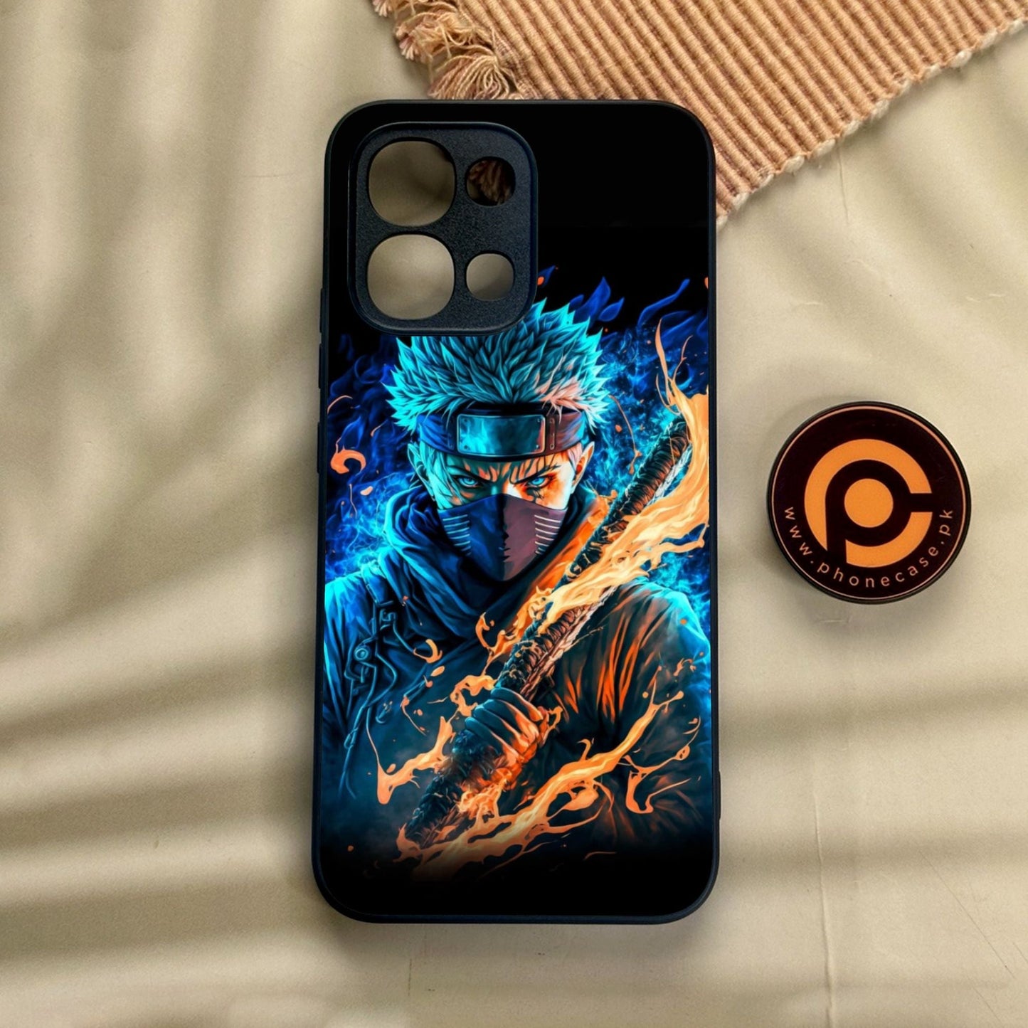 Oppo A6 Pro - Anime 2.0 Design 4 - Premium Metal Printed Soft Bumper Shock Proof Case