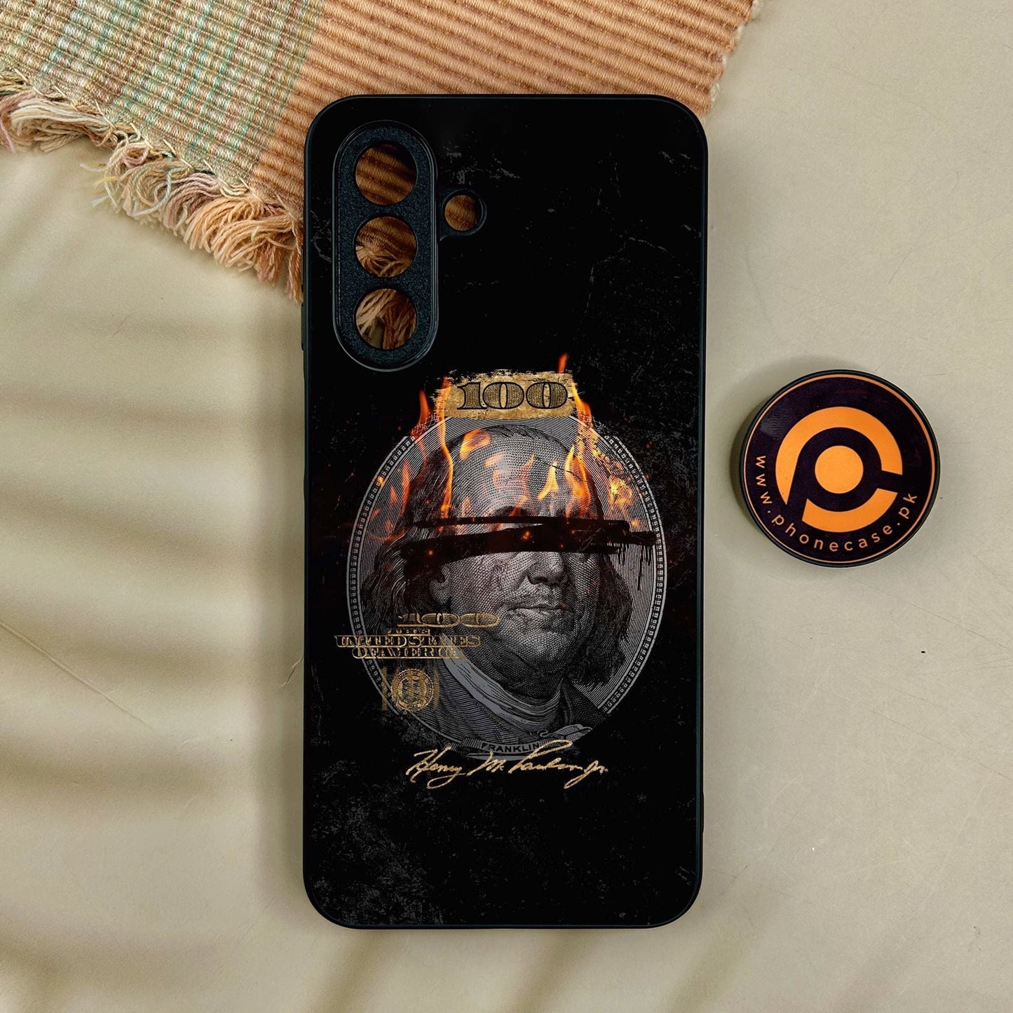 Samsung Galaxy A17 - Dollar Design 10 - Premium Metal Printed Soft Bumper Shock Proof Case