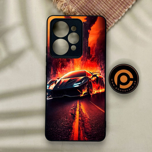 Realme 15 Pro - Racing Design 1 - Premium Metal Printed Soft Bumper Shock Proof Case