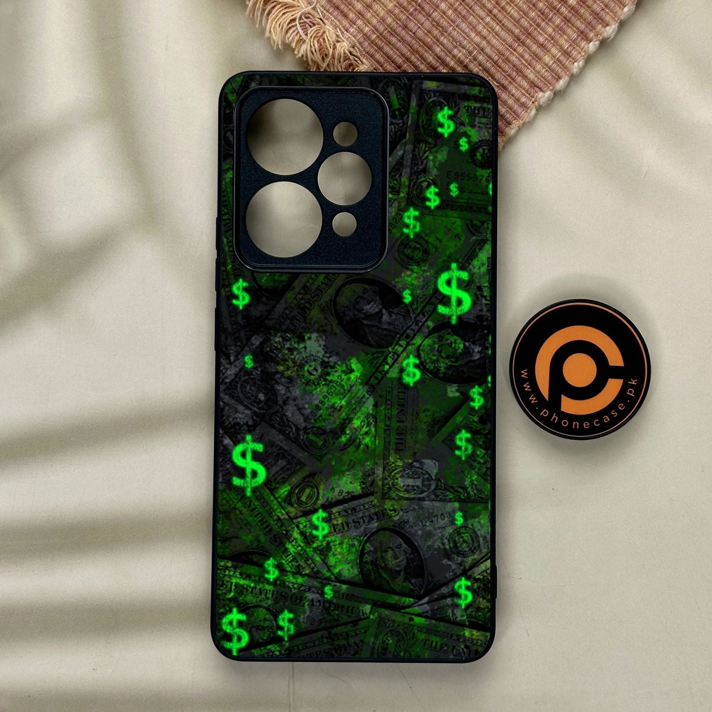 Realme 15 Pro - Dollar Design 5 - Premium Metal Printed Soft Bumper Shock Proof Case