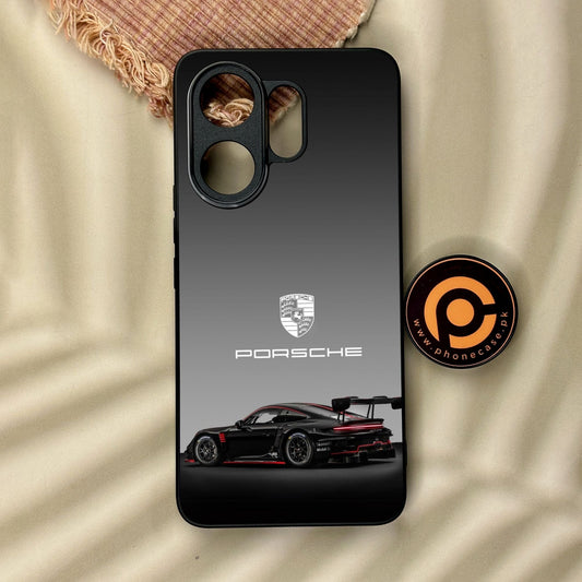 Vivo V60 - Shadow Racer - Premium Metal Printed Soft Bumper Shock Proof Case CS-38610