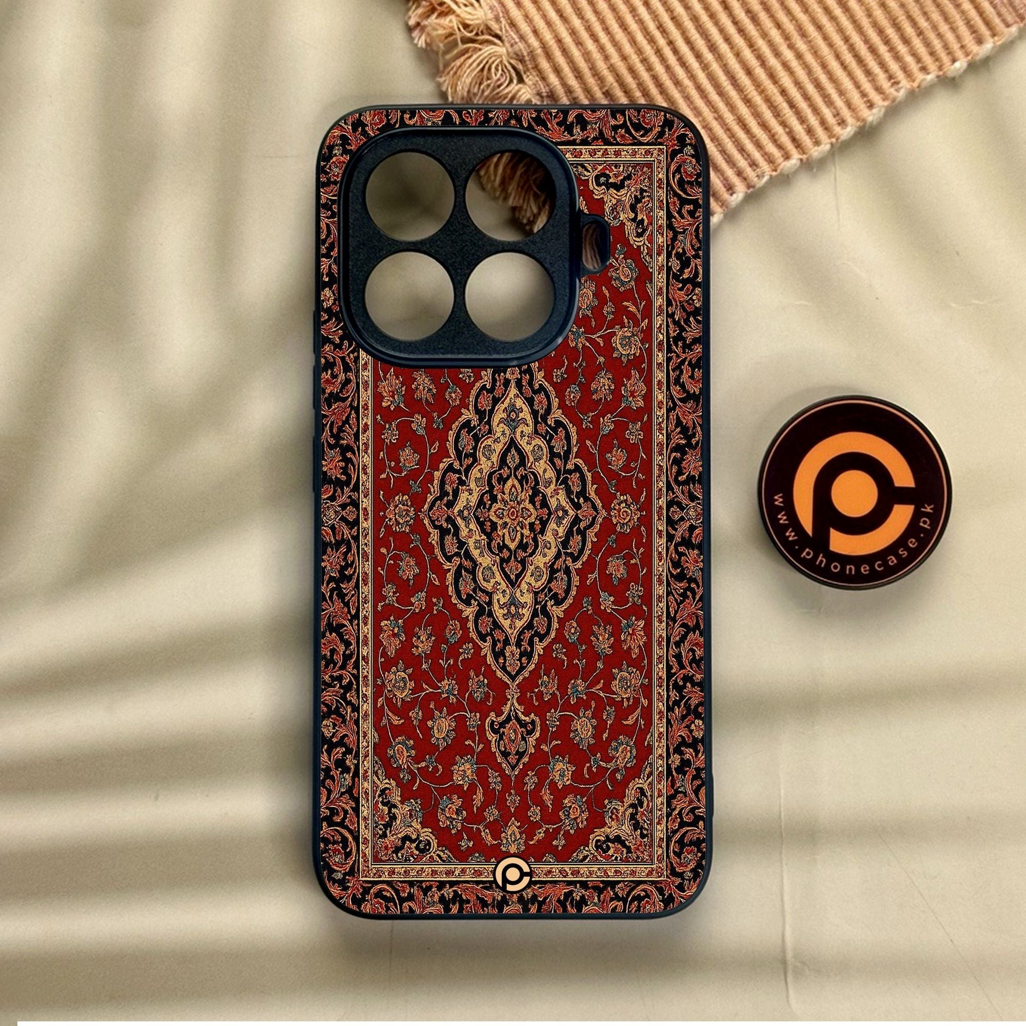 Xiaomi 15T Pro - Persian Rug Design 1 - Premium Metal Printed Soft Bumper Shock Proof Case