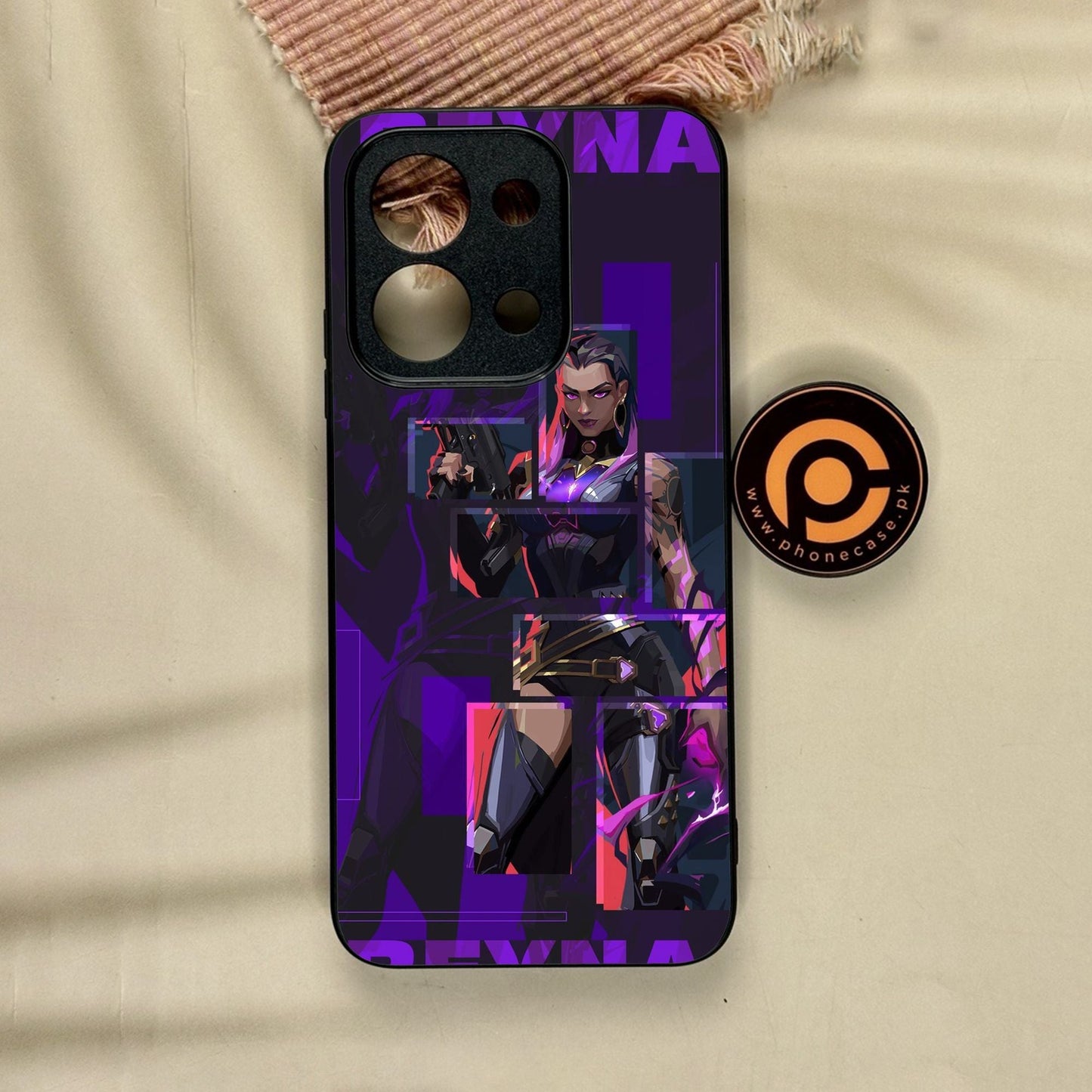 Xiaomi Redmi 15C - Battle-Ready Design 2 - Premium Metal Printed Soft Bumper Shock Proof Case