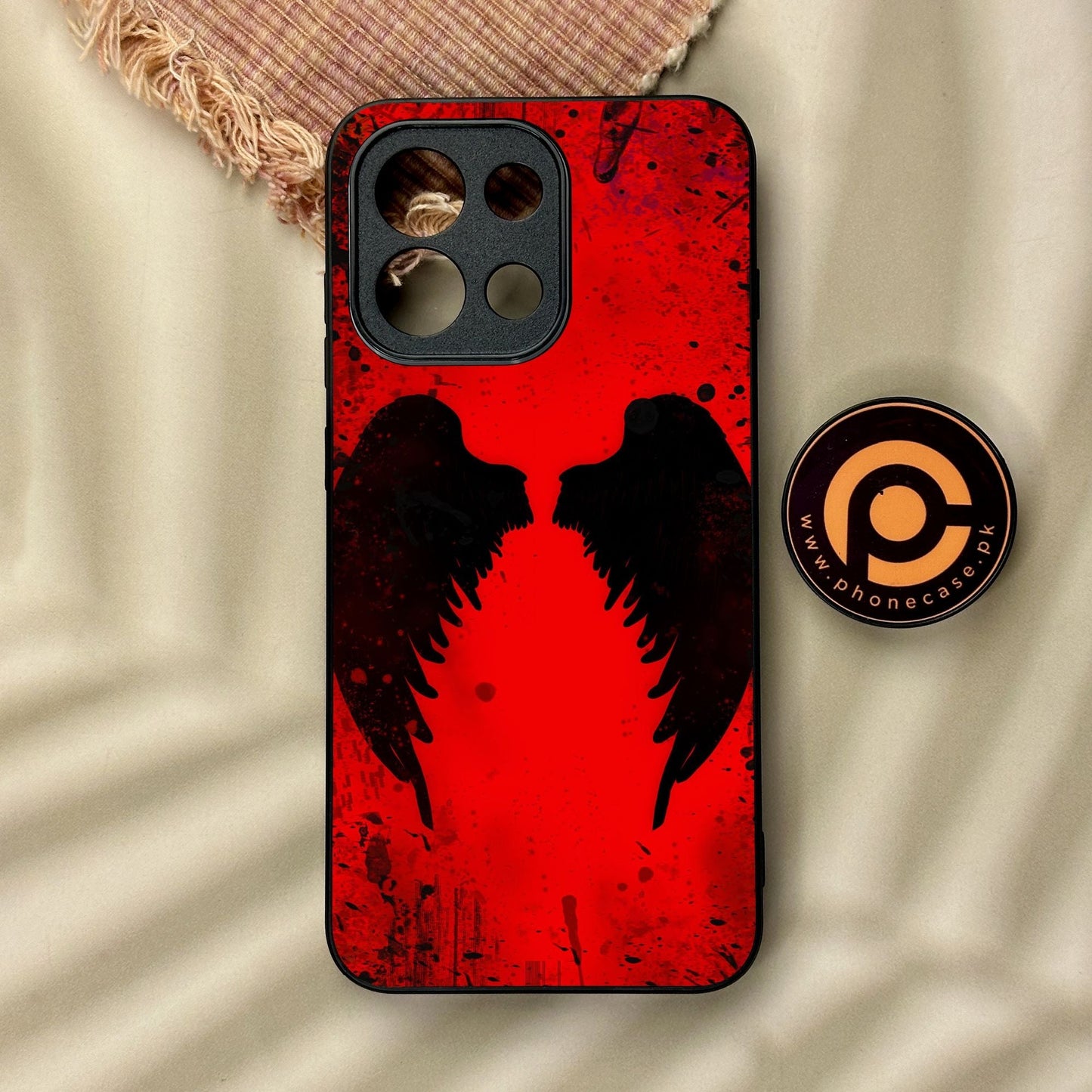 OnePlus 13s - Angel 2.0 Design 3 - Premium Metal Printed Soft Bumper Shock Proof Case