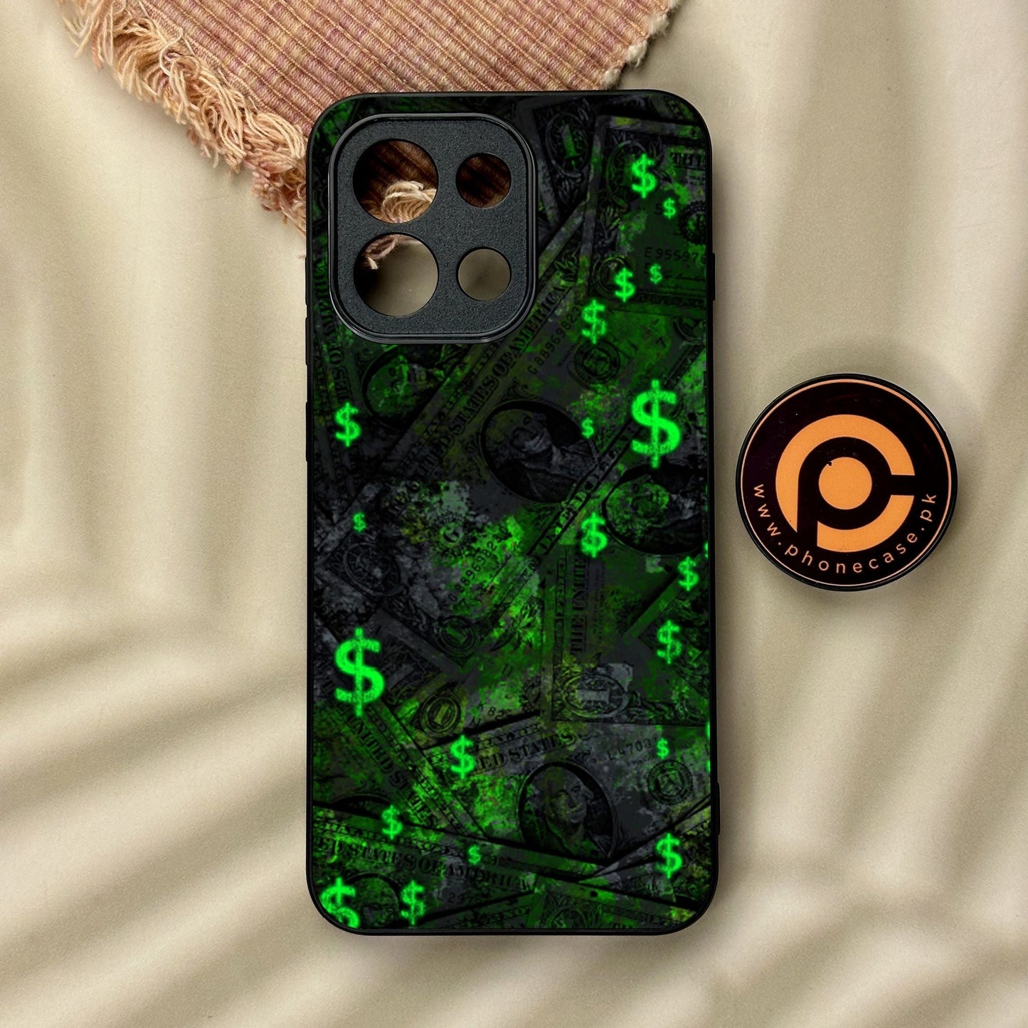 OnePlus 13T - Dollar Design 5 - Premium Metal Printed Soft Bumper Shock Proof Case