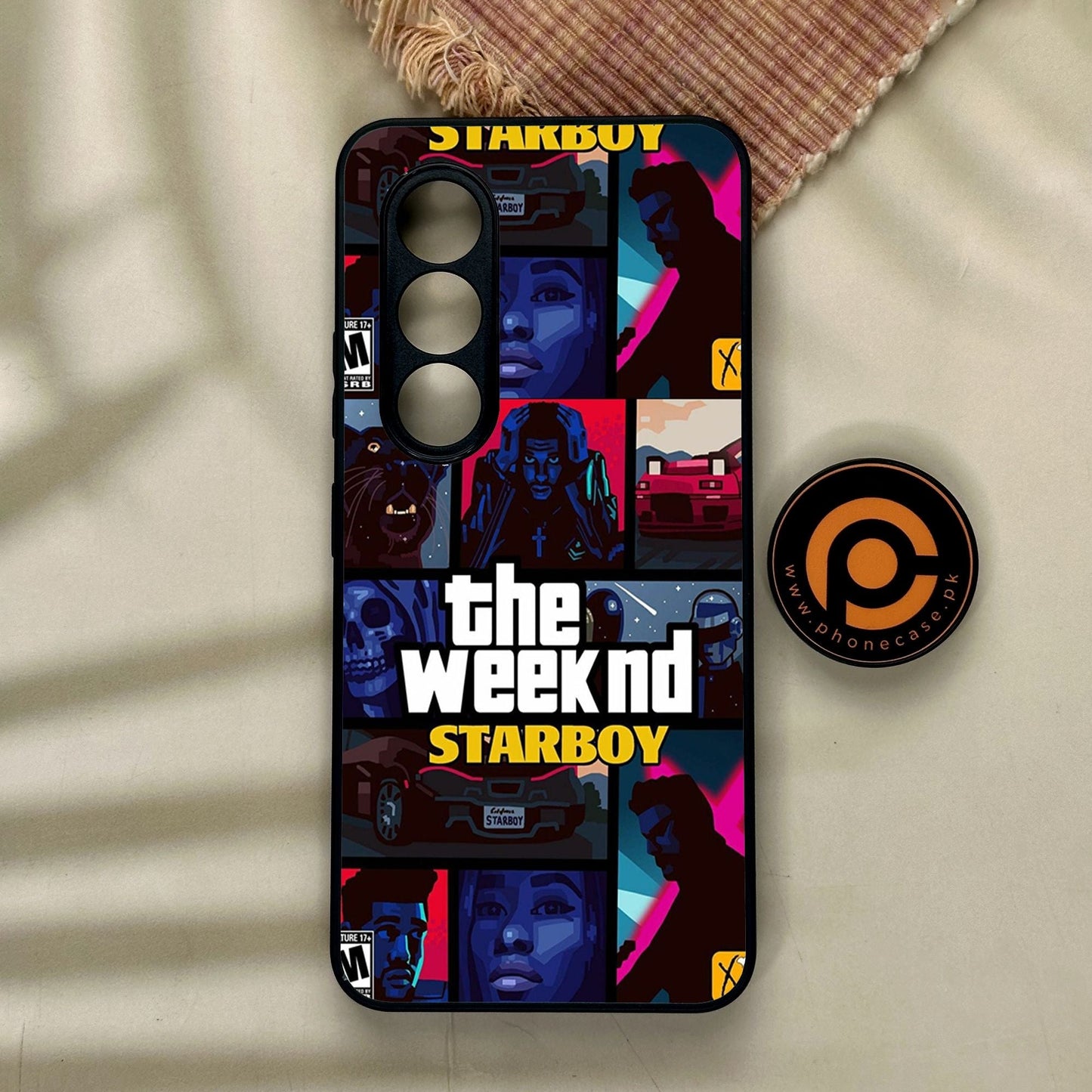 Itel S25 - The Weeknd Star Boy - Premium Metal Printed Soft Bumper Shock Proof Case