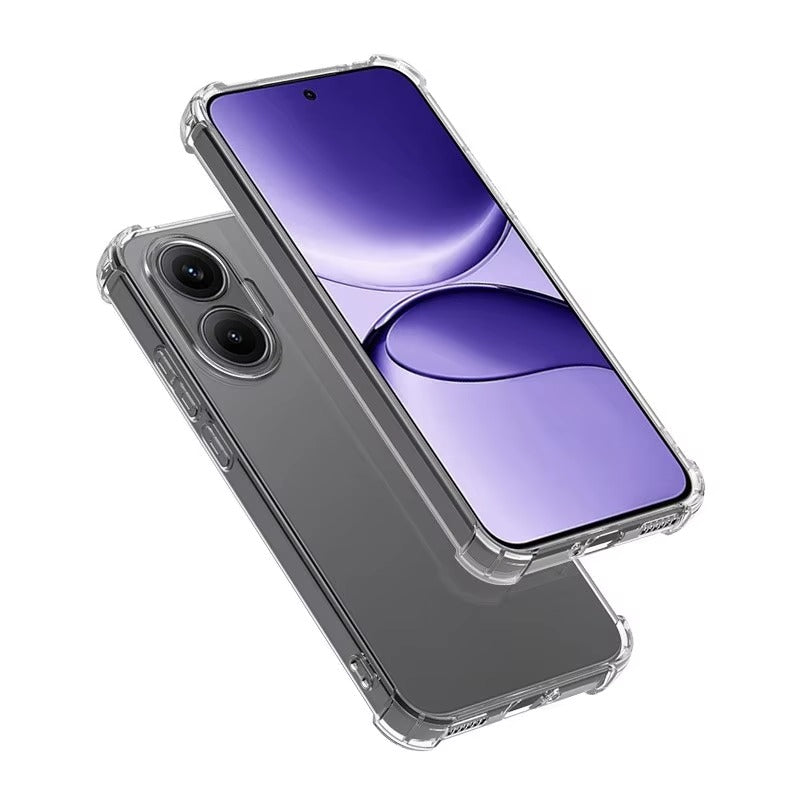 Vivo V60 lite - Anti Crash Shock Proof Transparent Case