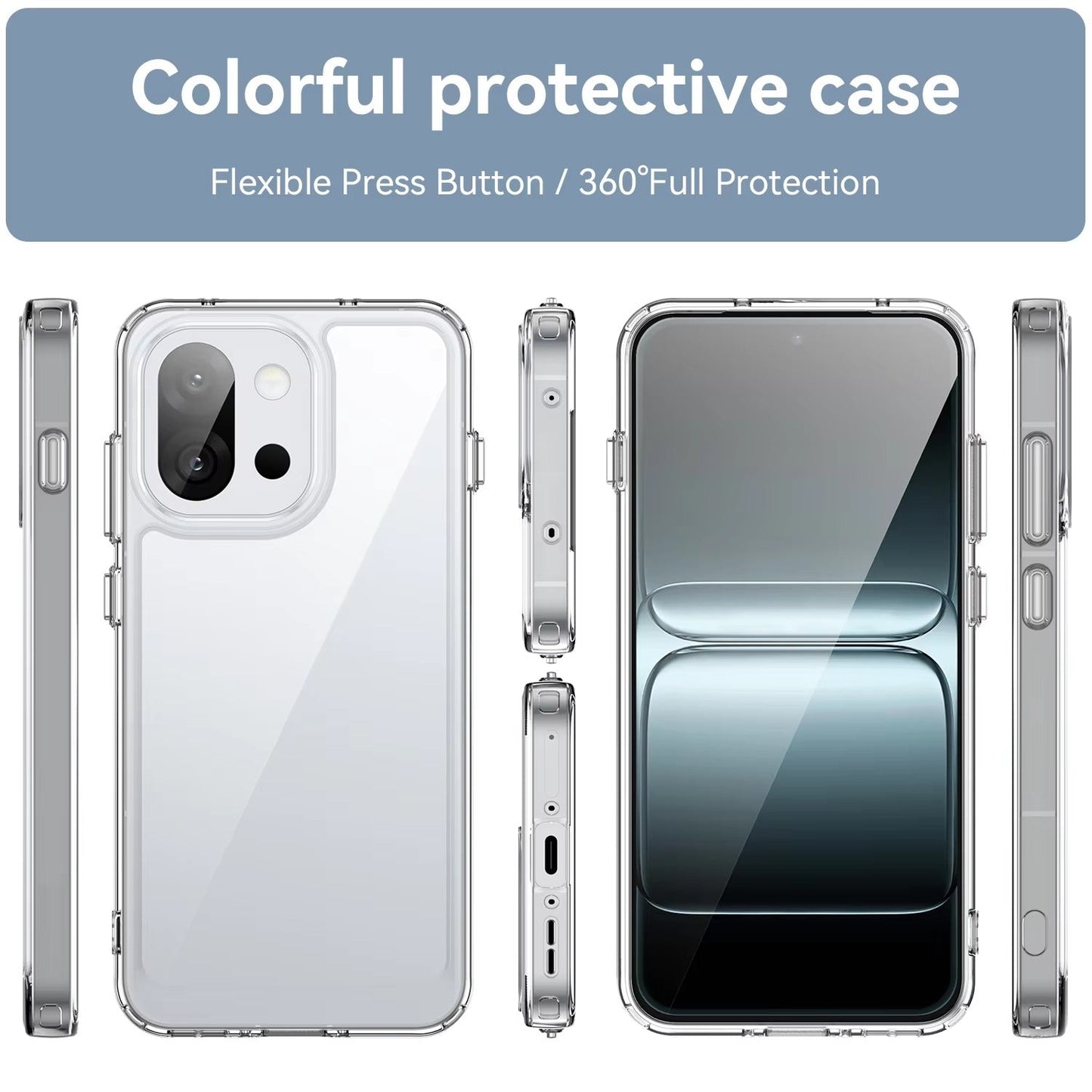 OnePlus 13T/13S - Ultra Clear Air Armor series Case