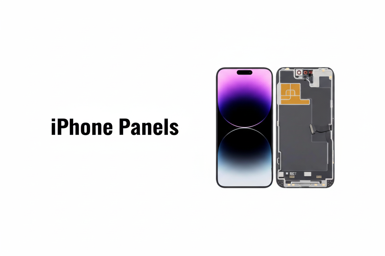 iPhone Panels white banner